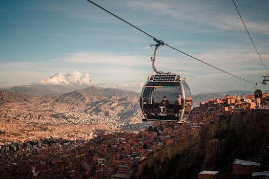 la paz cable car tour price