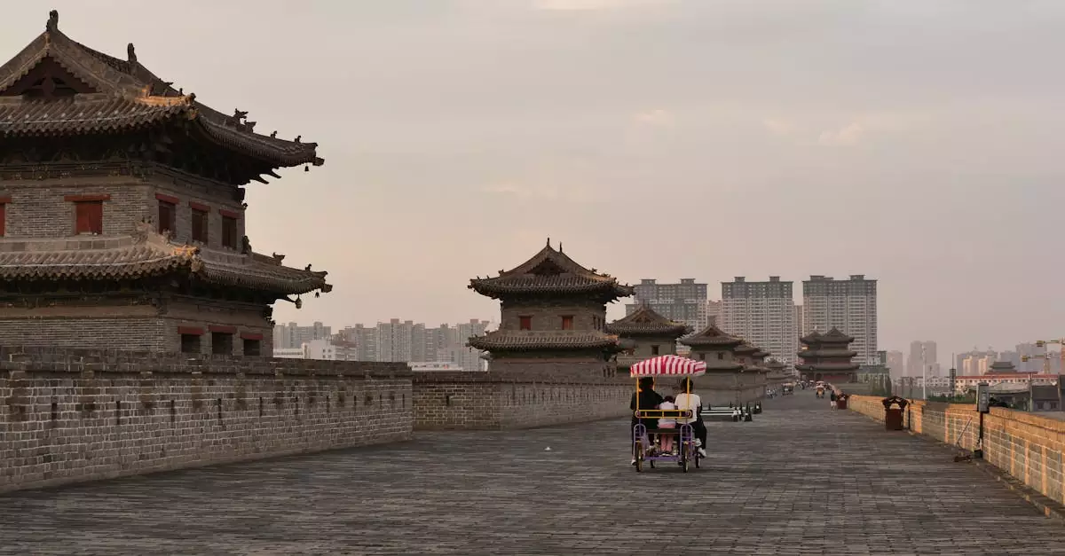 xian city wall bike rental price