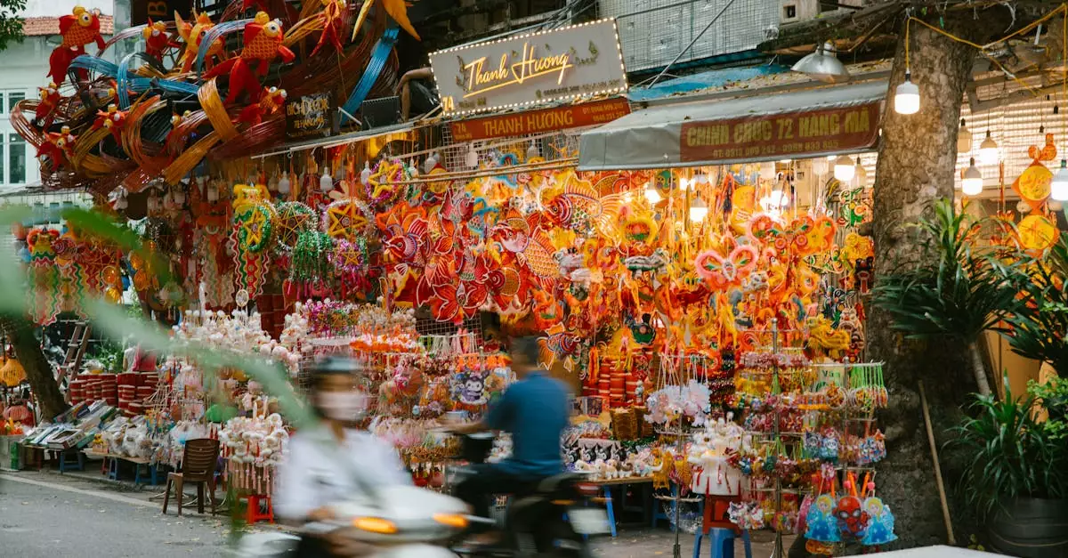 hanoi night market shopping cost