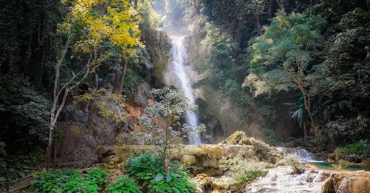 luang prabang kuang si falls transport price