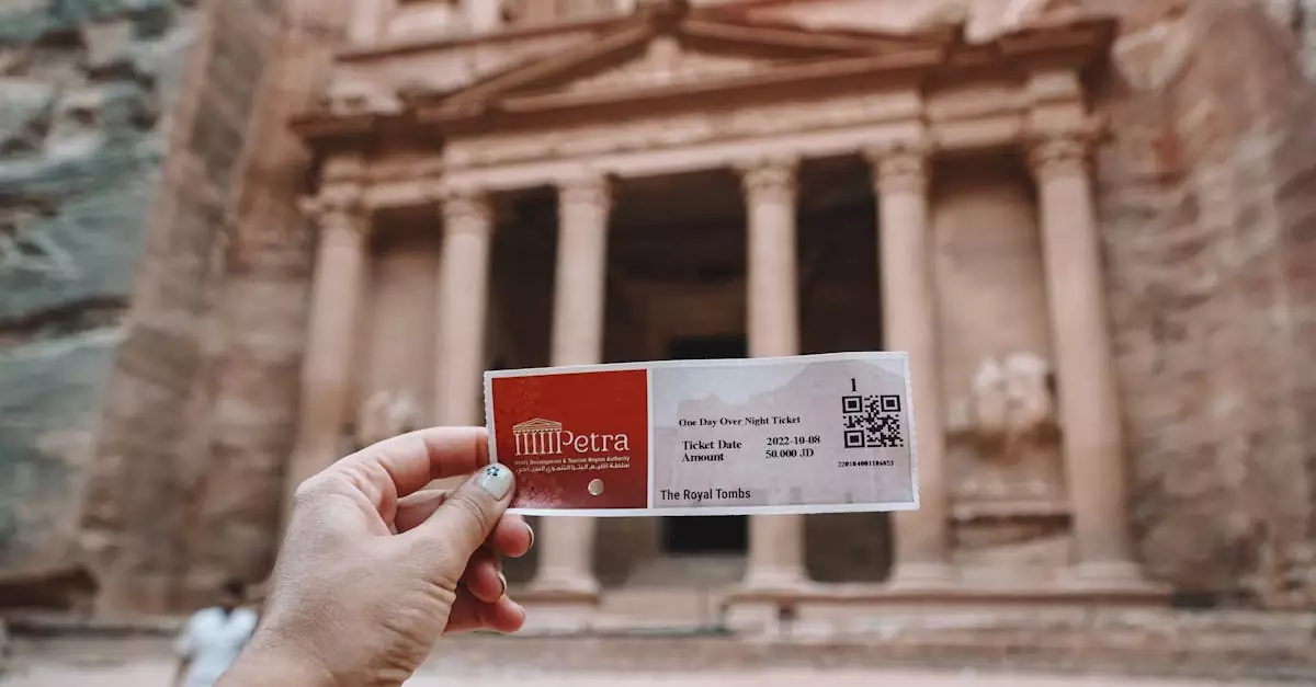 petra jordan ticket price