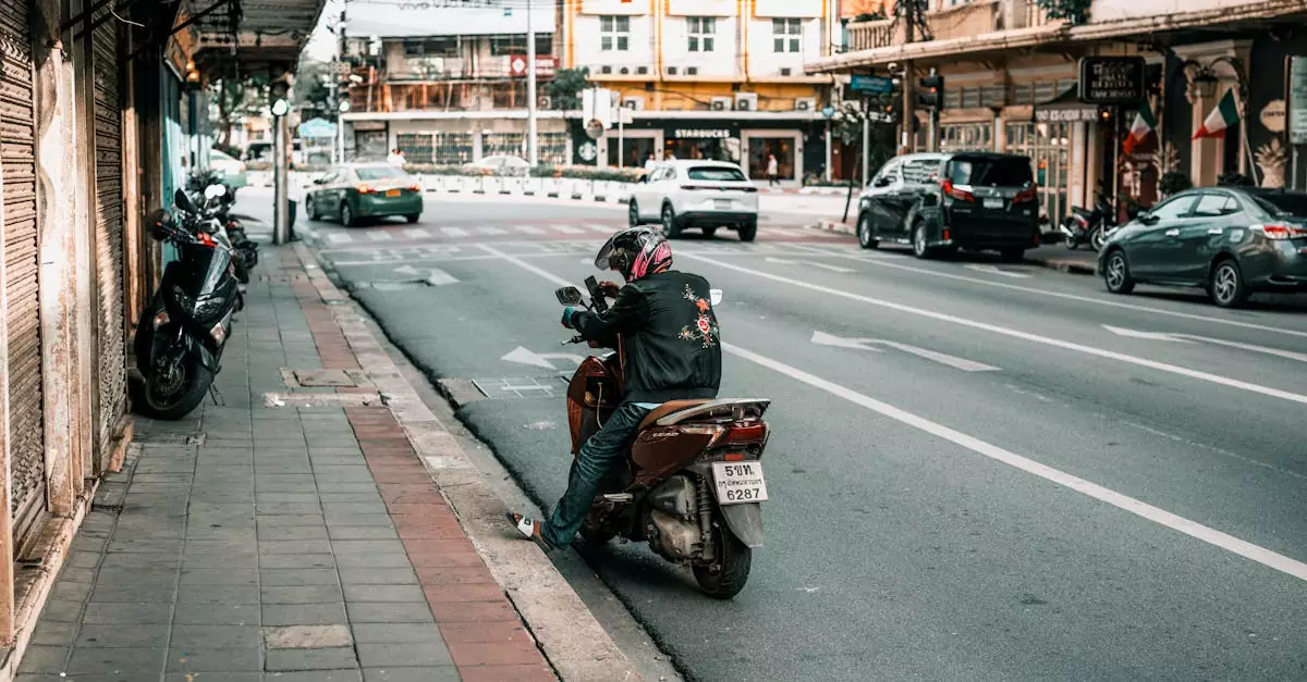 thailand scooter rental price