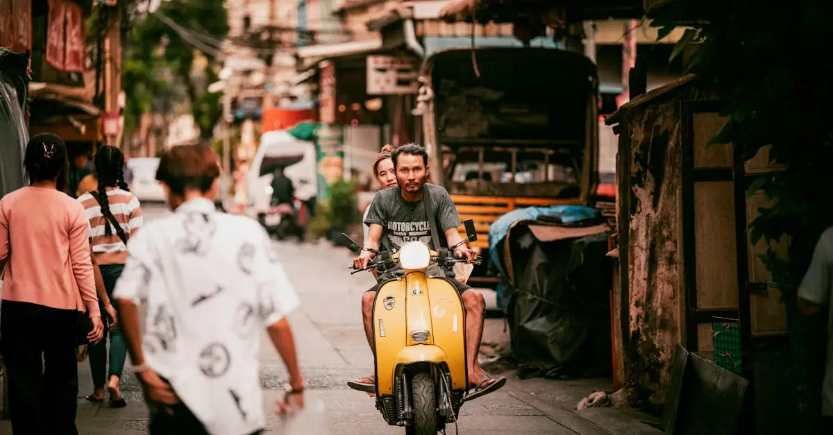 thailand scooter rental price