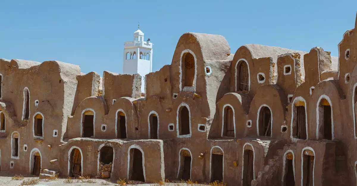 Explore traditional Berber architecture in the historical city of Tataouine, Tunisia.
