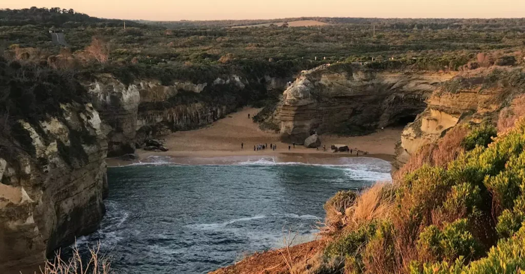 Australia's Best Hidden Gems: Beyond the Tourist Trail 12 Explore the stunning coastal landscape of Loch Ard Gorge in Port Campbell National Park, Australia.