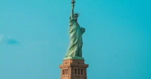 Best Quiet Travel Destinations in the USA for Relaxation 3 The iconic Statue of Liberty stands tall in New York City, a symbol of freedom and hope.