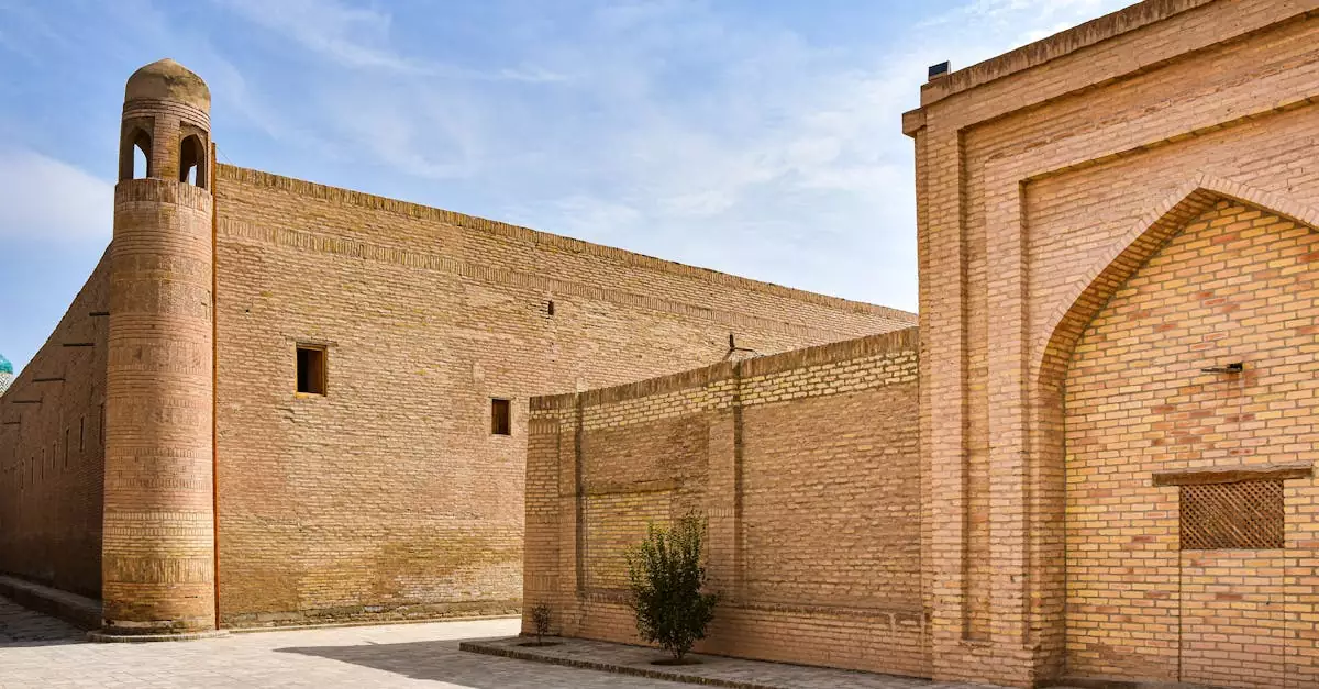 khiva inside walls vs outside hotel price