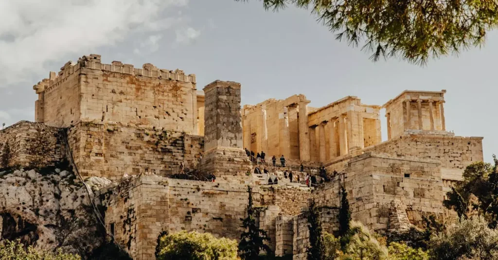 Greece's Bluest Water: Top Turquoise Destinations 4 Explore the ancient architecture of the Acropolis in Athens, a timeless symbol of classical history.
