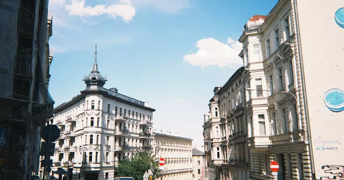 Explore the elegant historic buildings and vibrant city life of Poznań, Poland.