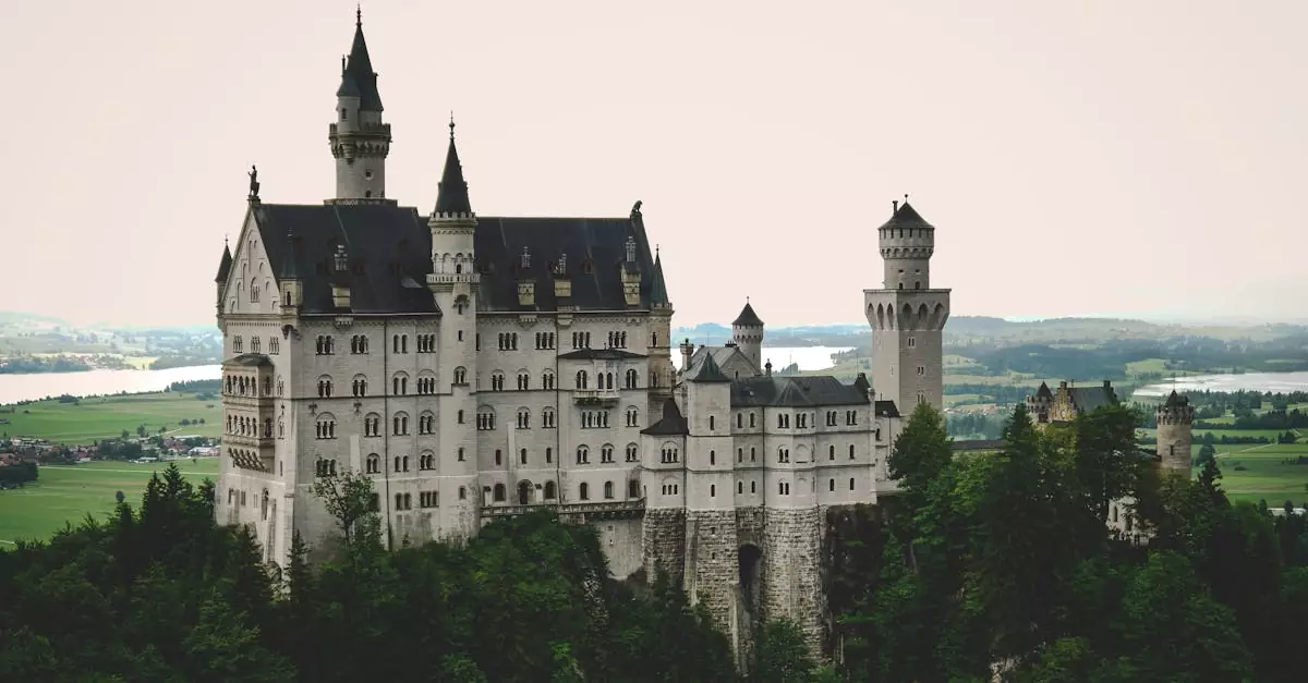 Explore the stunning Neuschwanstein Castle, a fairy-tale landmark in Bavaria, Germany. Perfect for travel and history enthusiasts.