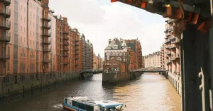 Explore the iconic warehouse district, Speicherstadt, in Hamburg, Germany, a UNESCO World Heritage Site.
