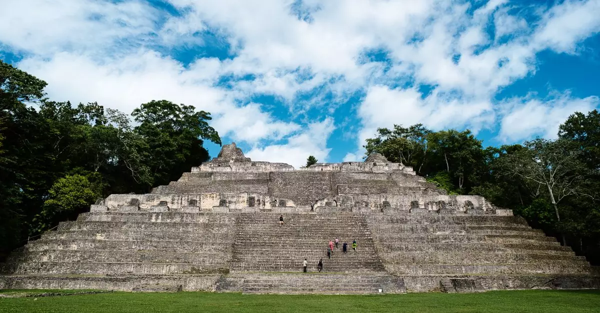 Discover the majestic Mayan ruins at Caracol, a renowned archaeological site in Belize.